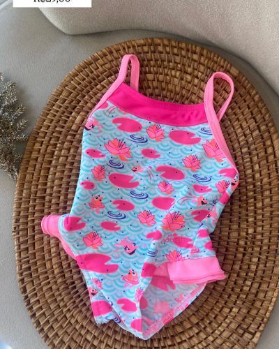 Maiô Peixinhos Tamanho 0 3 meses