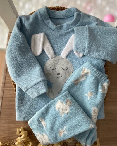 Pijama Fleece Dedeka Coelho Tamanho 1