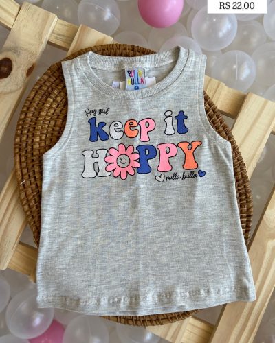 Regata Cinza Pulla Bulla Tamanho 4