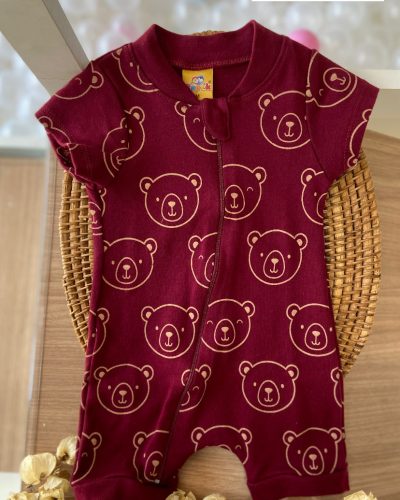 Romper Ropek Urso Tamanho 3-6 meses