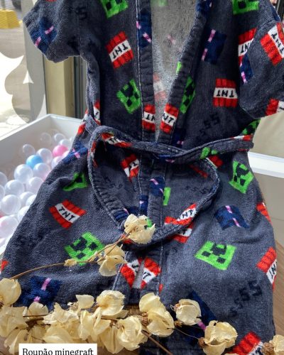 Roupão Minecraft