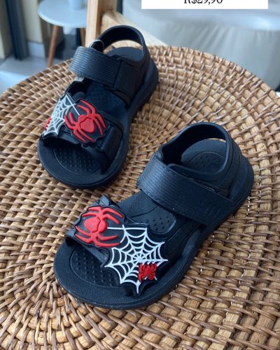 Sandália homen aranha Tamanho 21 22
