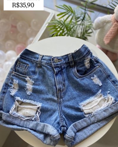 Short Jeans Tamanho 10