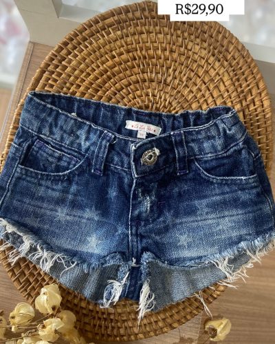 Short Jeans Tamanho 4