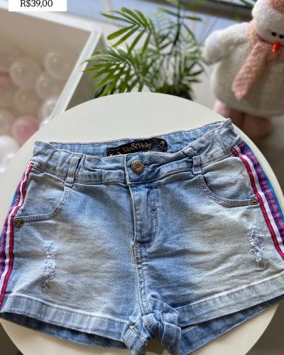 Short Jeans Vic & Vicky Tamanho 8
