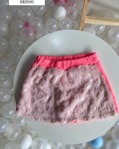 Short Saia Aconchego do Bebê Tamanho 3