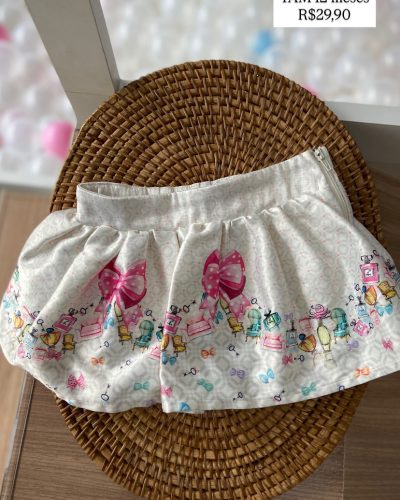 Short Saia Mon Sucre Tamanho 12 meses