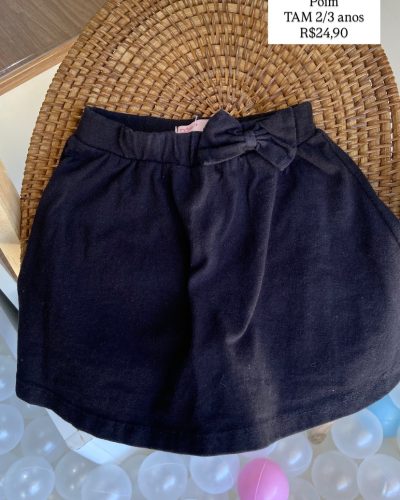 Short Saia Poim Tamanho 2 3