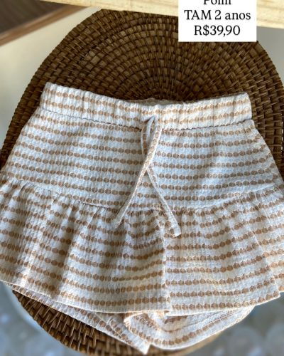 Short Saia Poim Tamanho 2