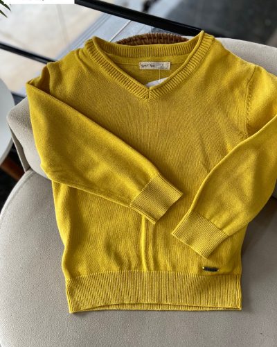 Suéter Amarelo Tigor Tamanho 2 3