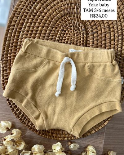 Tapa Fralda Yoko Baby Tamanho 3-6 meses