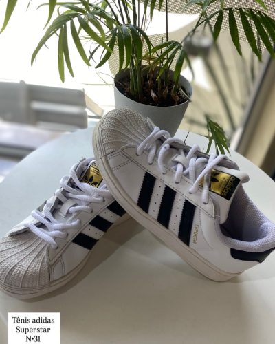 Tênis Adidas Superstar Tamanho 31
