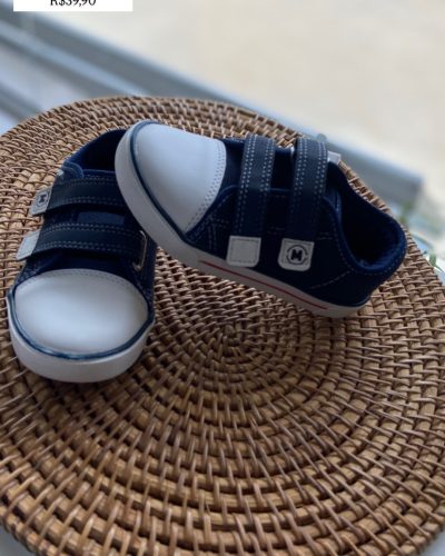 Tênis Molekinho Azul Marinho Tamanho 23