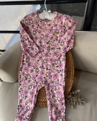 Tip Top Florido Momi Tamanho 9 12 meses