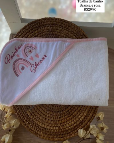 Toalha de Banho Rainbow Shower