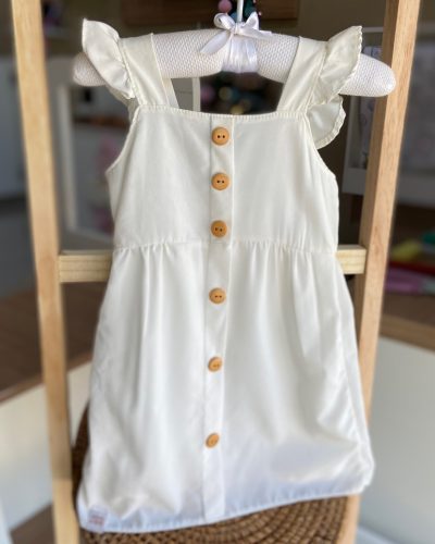 Vestido Branco Tamanho 1