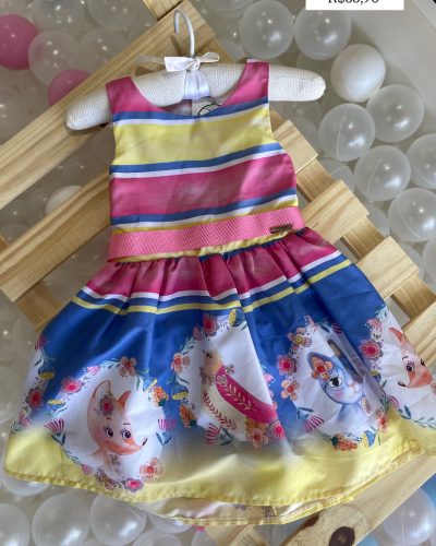 Vestido Festa Mon Sucre Tamanho 1 2