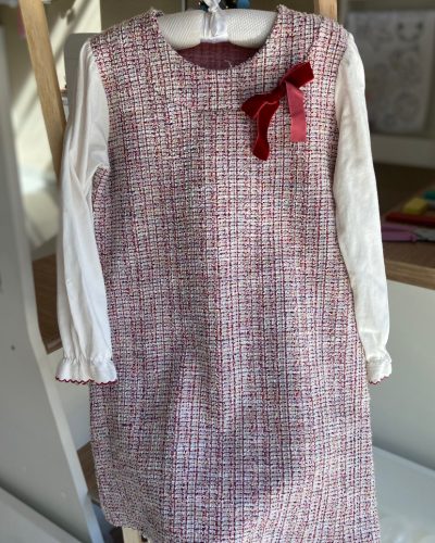 Vestido Manga Longa Tamanho 5 6