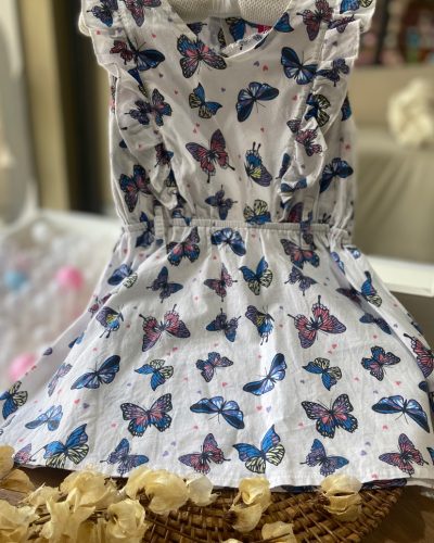 Vestido Plural Kids Borboletas Tamanho 3