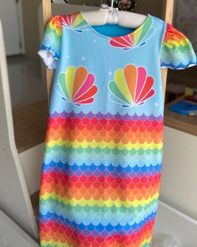 Vestido Praia Siri Tamanho 10