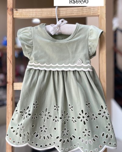Vestido body verde Milon Tamanho 1 2 anos