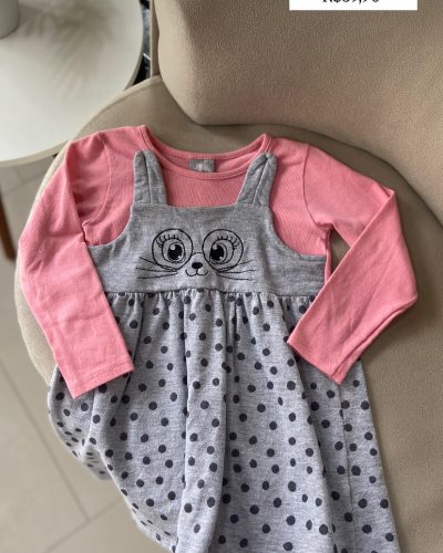 Vestido gatinho Tamanho 3 anos