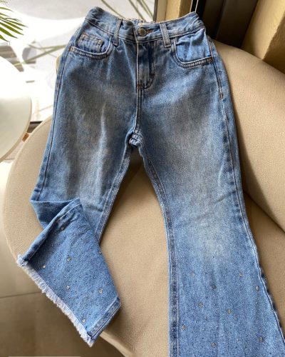 calça jeans denin Tamanho 5 6 anos